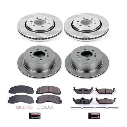 PowerStop 10-11 Ford F-150 Front & Rear Autospecialty Brake Kit (KOE3166)