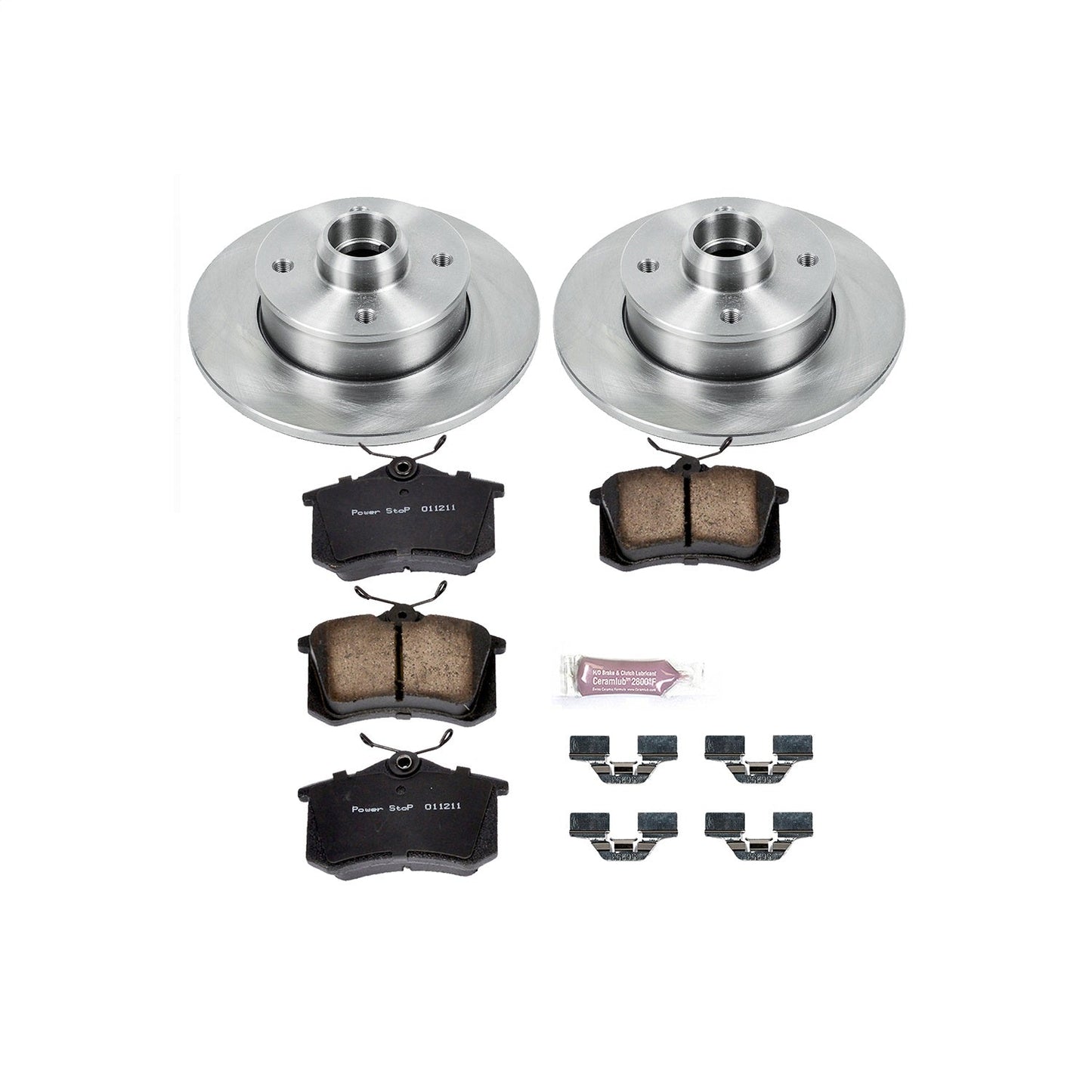 PowerStop 90-92 Volkswagen Corrado Rear Autospecialty Brake Kit (KOE370)