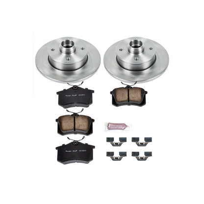 PowerStop 90-92 Volkswagen Corrado Rear Autospecialty Brake Kit (KOE370)
