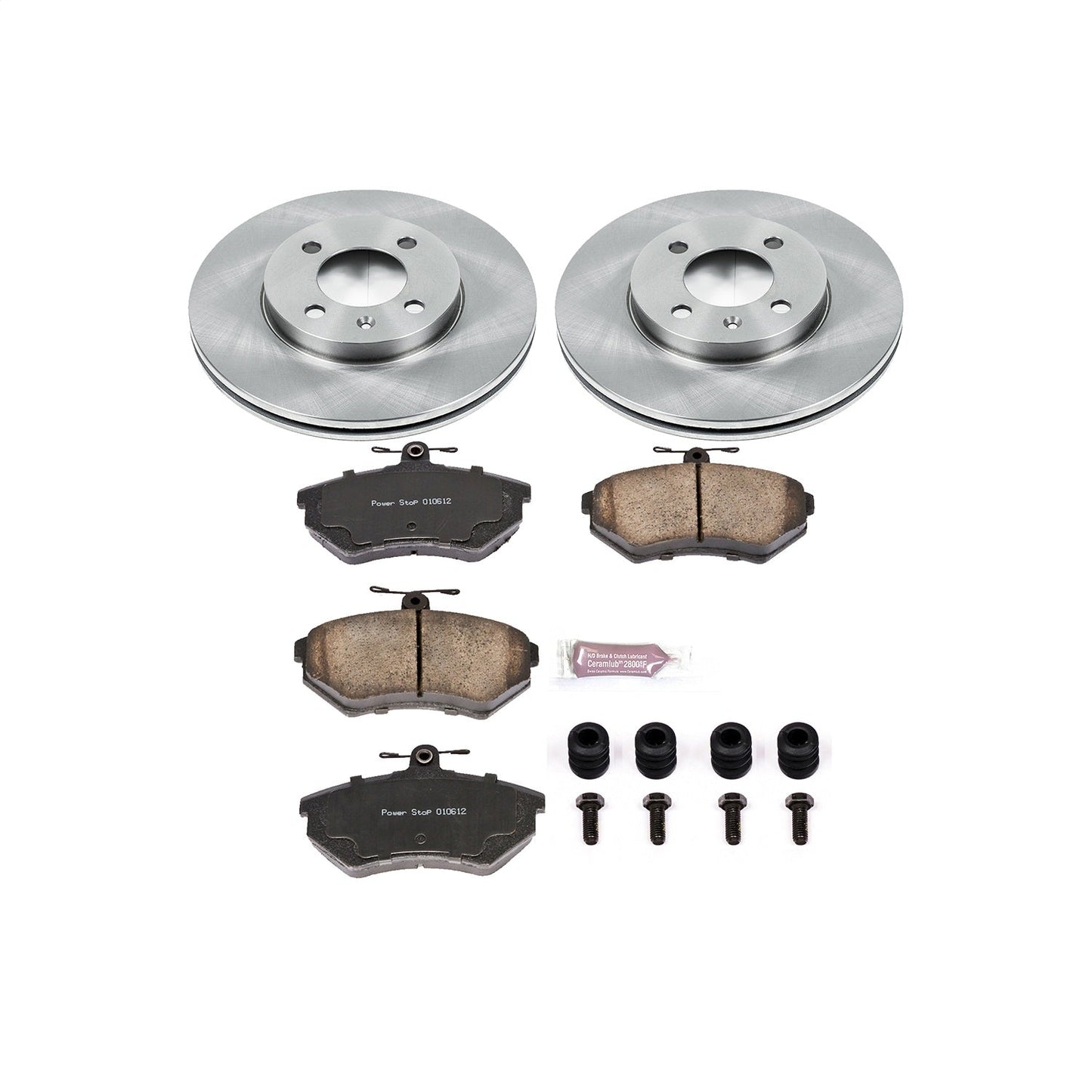 PowerStop 95-02 Volkswagen Cabrio Front Autospecialty Brake Kit (KOE374)