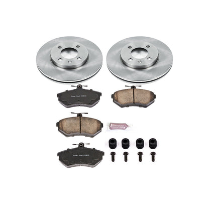 PowerStop 95-02 Volkswagen Cabrio Front Autospecialty Brake Kit (KOE374)