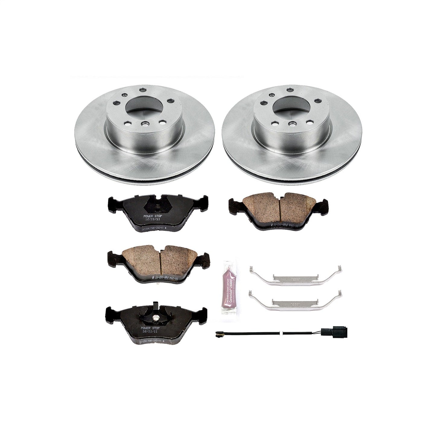PowerStop 90-95 BMW 525i Front Autospecialty Brake Kit (KOE390)