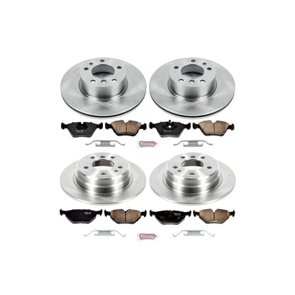 PowerStop 90-95 BMW 525i Front & Rear Autospecialty Brake Kit (KOE392)
