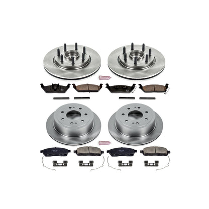 PowerStop 06-08 Lincoln Mark LT Front & Rear Autospecialty Brake Kit (KOE4005)