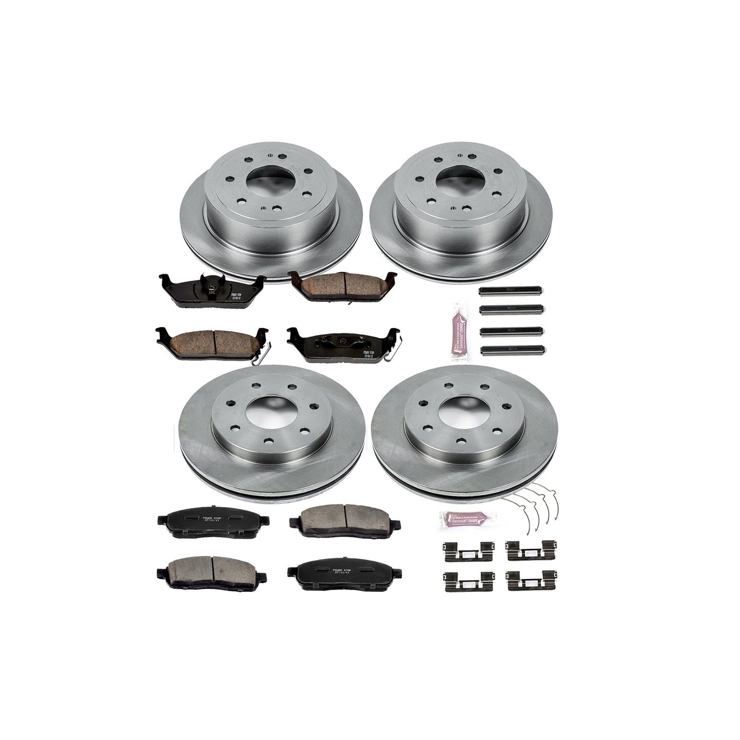 PowerStop 04-08 Ford F-150 Front & Rear Autospecialty Brake Kit (KOE4006)