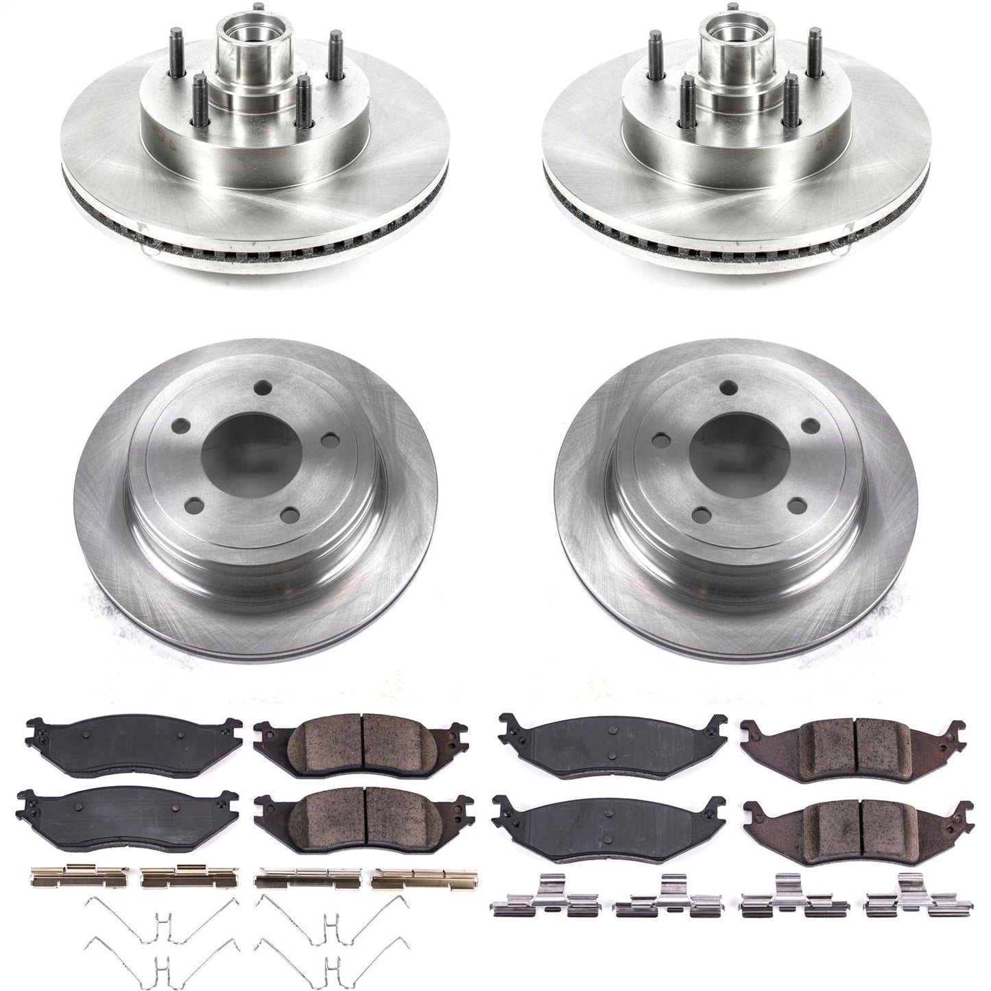 PowerStop 04-06 Ford E-150 Front & Rear Autospecialty Brake Kit (KOE4021)