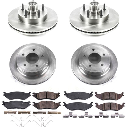 PowerStop 04-06 Ford E-150 Front & Rear Autospecialty Brake Kit (KOE4021)