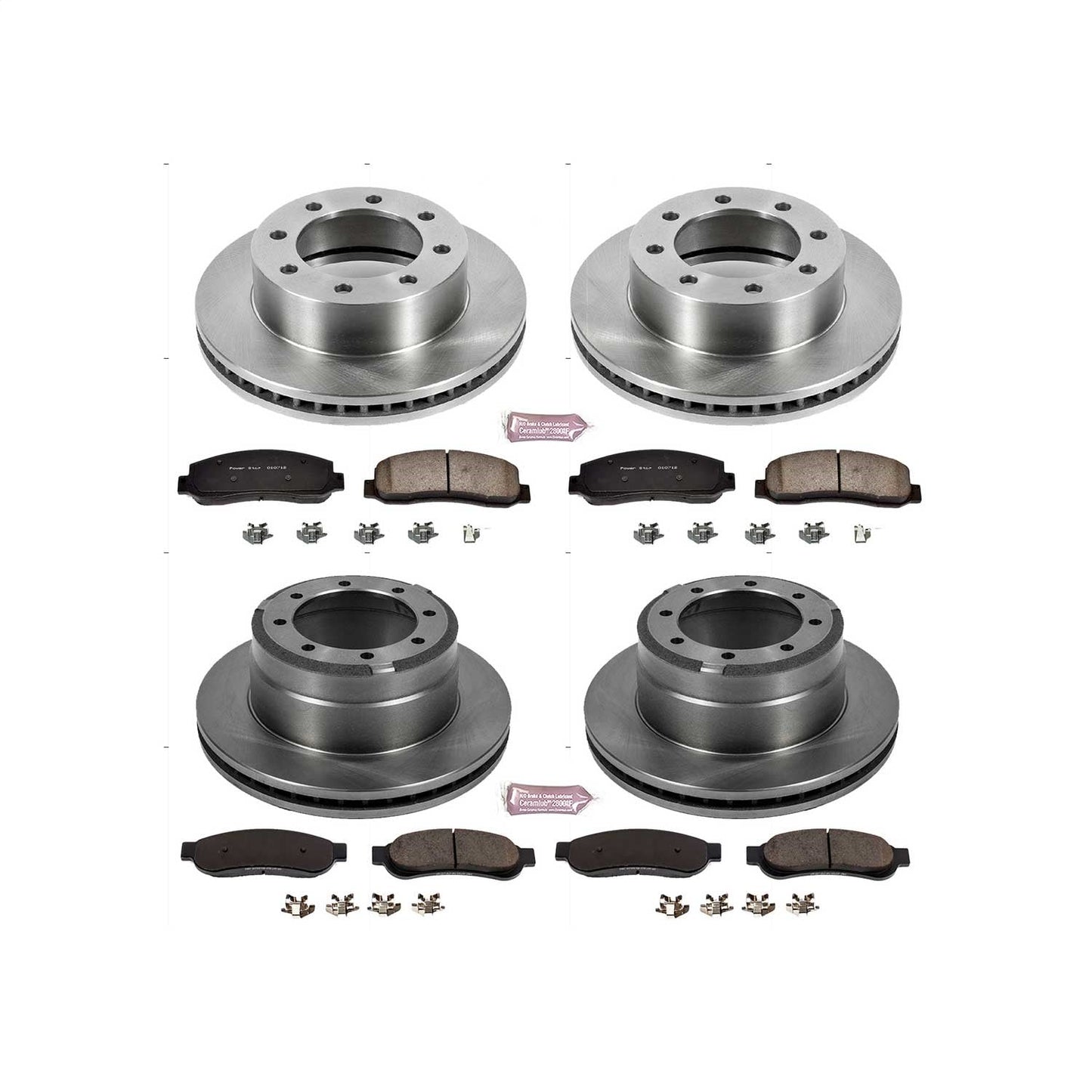 PowerStop 05-10 Ford F-350 Super Duty Front & Rear Autospecialty Brake Kit (KOE4033)