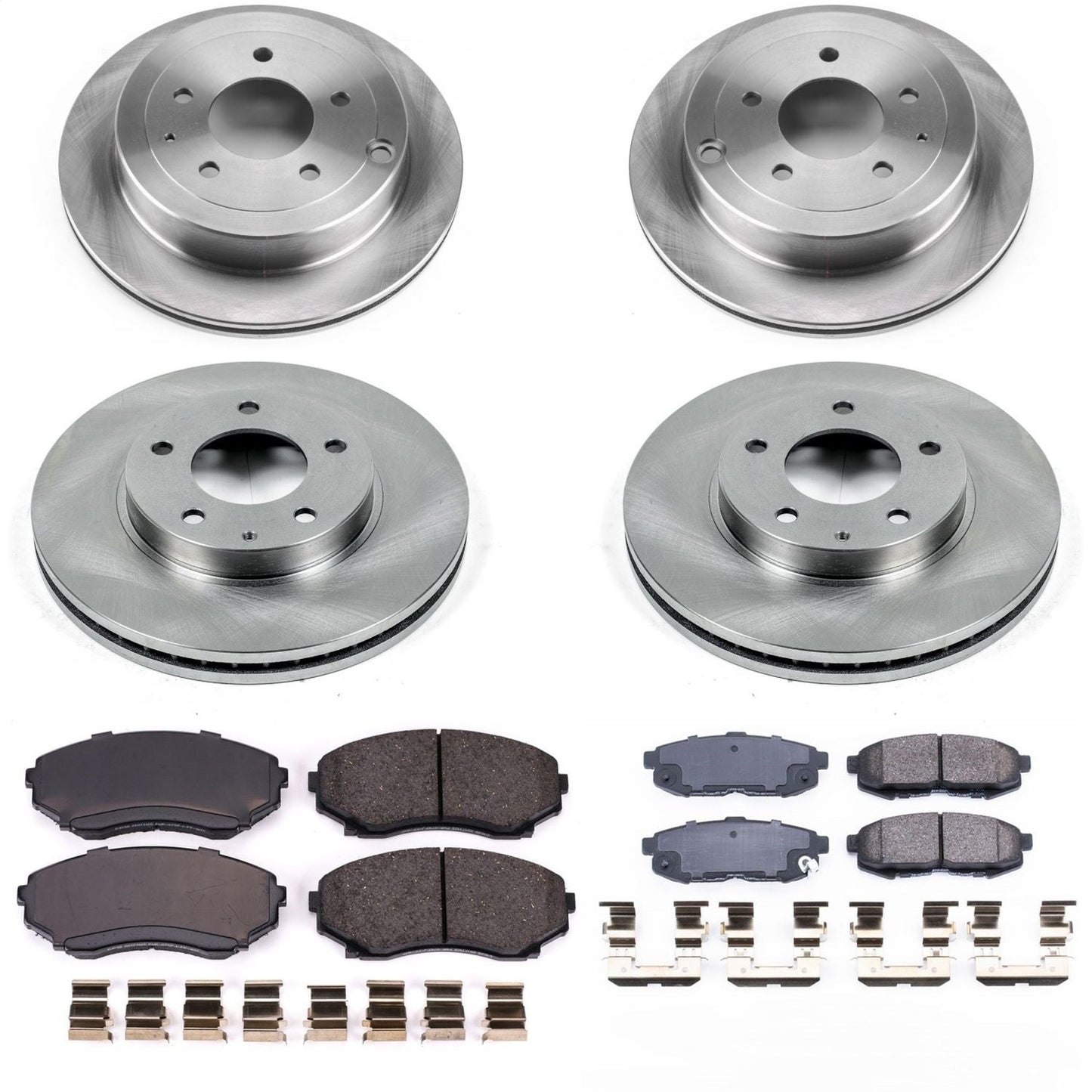 PowerStop 04-06 Mazda MPV Front & Rear Autospecialty Brake Kit (KOE4041)