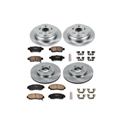 PowerStop 05-10 Honda Odyssey Front & Rear Autospecialty Brake Kit (KOE4044)