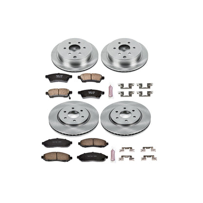 PowerStop 05-18 Nissan Frontier Front & Rear Autospecialty Brake Kit (KOE4062)