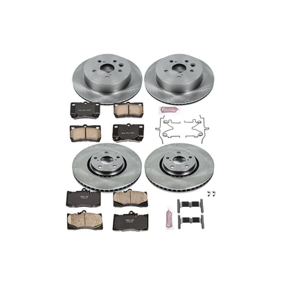 PowerStop 07-11 Lexus GS350 Front & Rear Autospecialty Brake Kit (KOE4071)