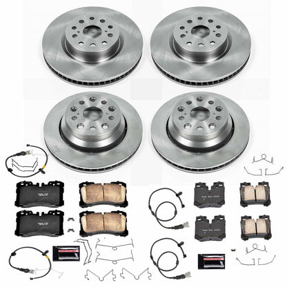 PowerStop 07-09 Lexus LS460 Front & Rear Autospecialty Brake Kit (KOE4111)