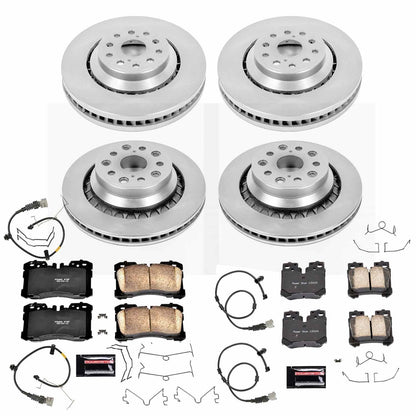 PowerStop 07-09 Lexus LS460 Front & Rear Autospecialty Brake Kit (KOE4112)