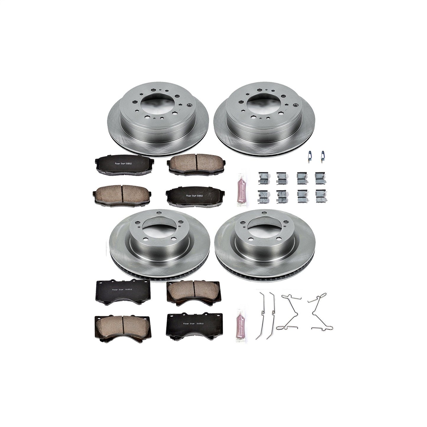 PowerStop 08-11 Lexus LX570 Front & Rear Autospecialty Brake Kit (KOE4117)