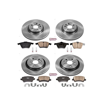 PowerStop 15-18 Volvo S60 Front & Rear Autospecialty Brake Kit (KOE4118)