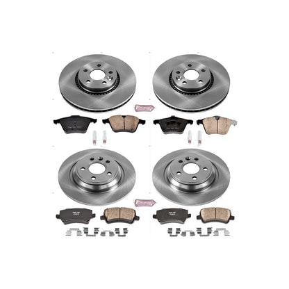 PowerStop 17-18 Volvo S60 Front & Rear Autospecialty Brake Kit (KOE4121)
