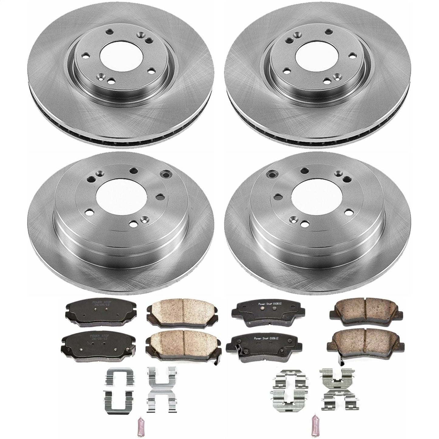 PowerStop 07-09 Kia Amanti Front & Rear Autospecialty Brake Kit (KOE4127)