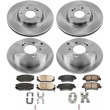 PowerStop 07-09 Kia Amanti Front & Rear Autospecialty Brake Kit (KOE4127)