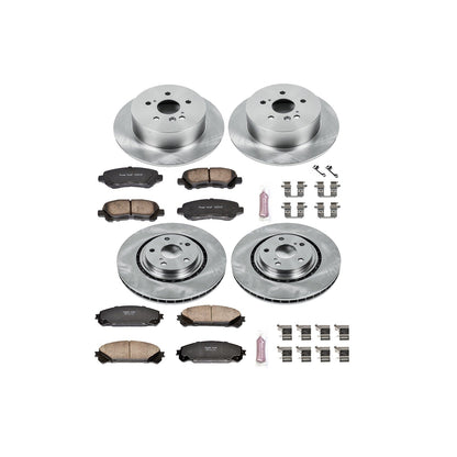 PowerStop 08-13 Toyota Highlander Front & Rear Autospecialty Brake Kit (KOE4129)