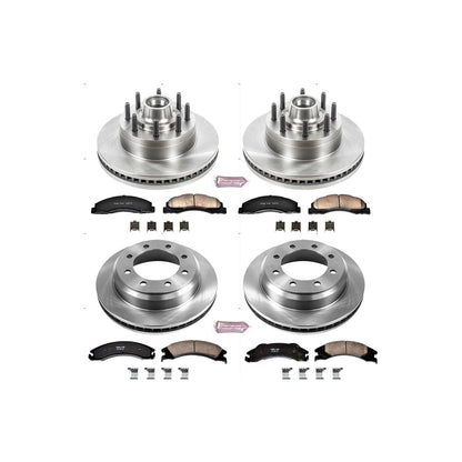 PowerStop 08-14 Ford E-150 Front & Rear Autospecialty Brake Kit (KOE4131)