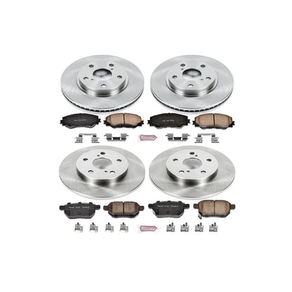PowerStop 08-15 Scion xB Front & Rear Autospecialty Brake Kit (KOE4141)