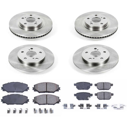 PowerStop 09-10 Pontiac Vibe Front & Rear Autospecialty Brake Kit (KOE4142)