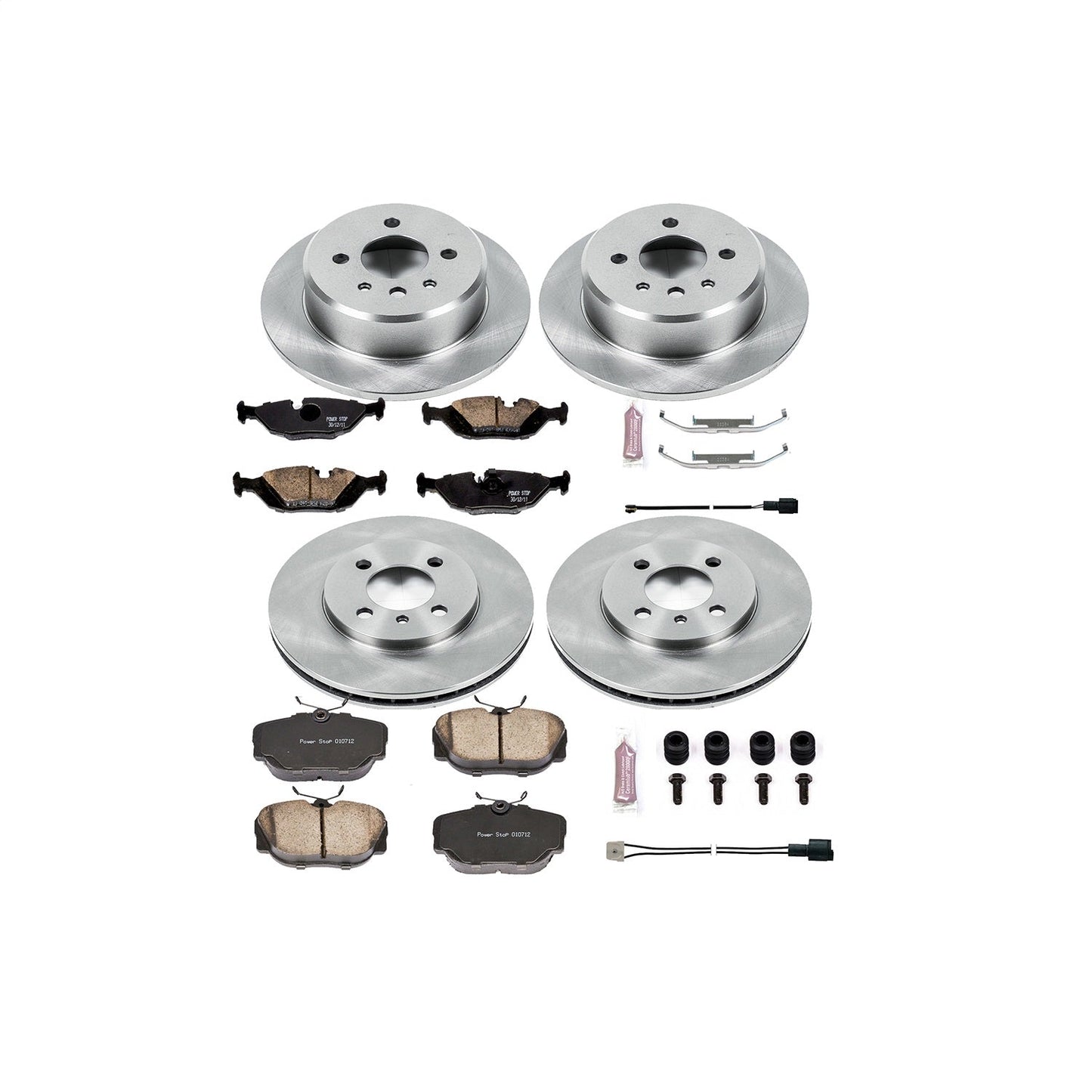 PowerStop 91-92 BMW 318i Front & Rear Autospecialty Brake Kit (KOE4167)