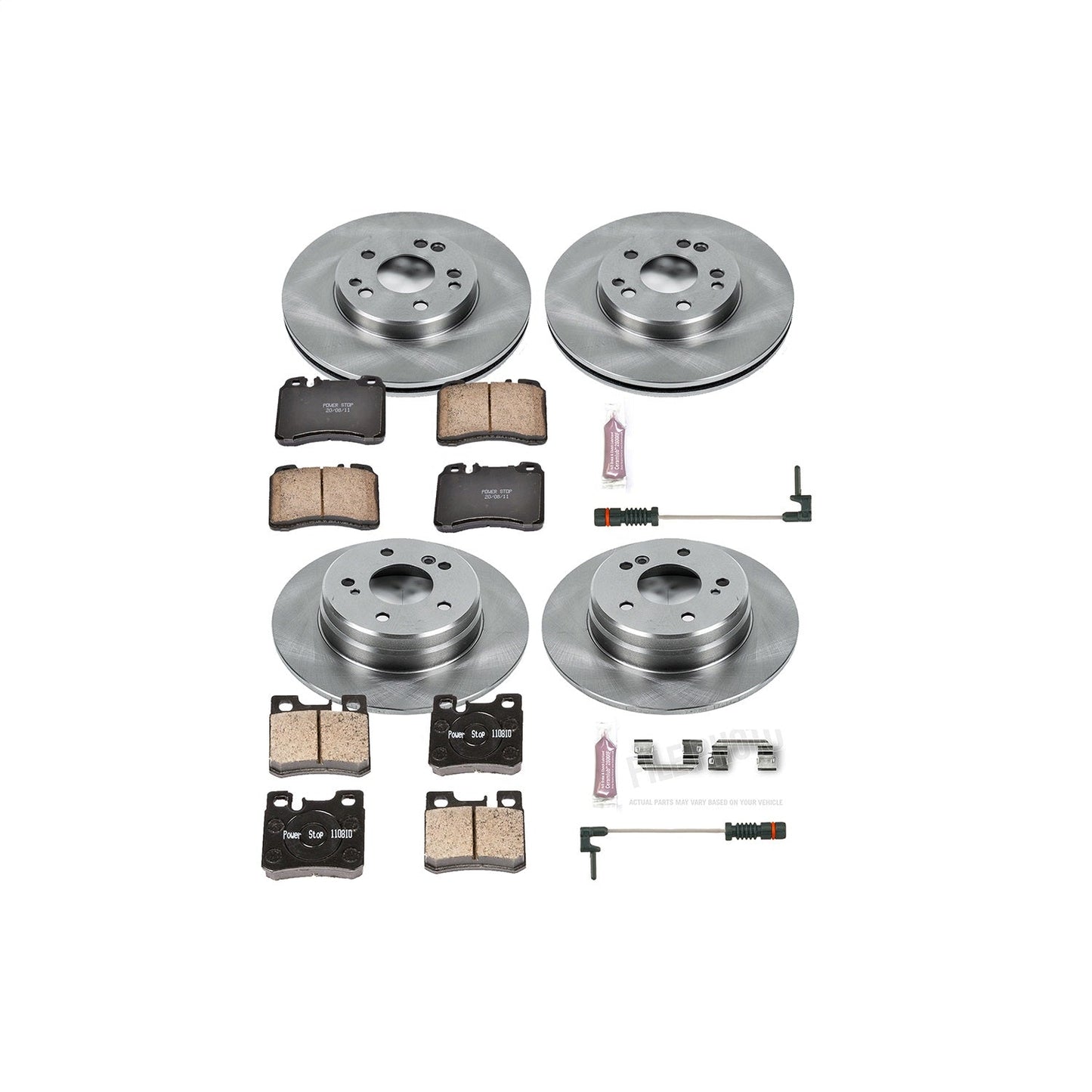 PowerStop 94-95 Mercedes-Benz E320 Front & Rear Autospecialty Brake Kit (KOE4246)