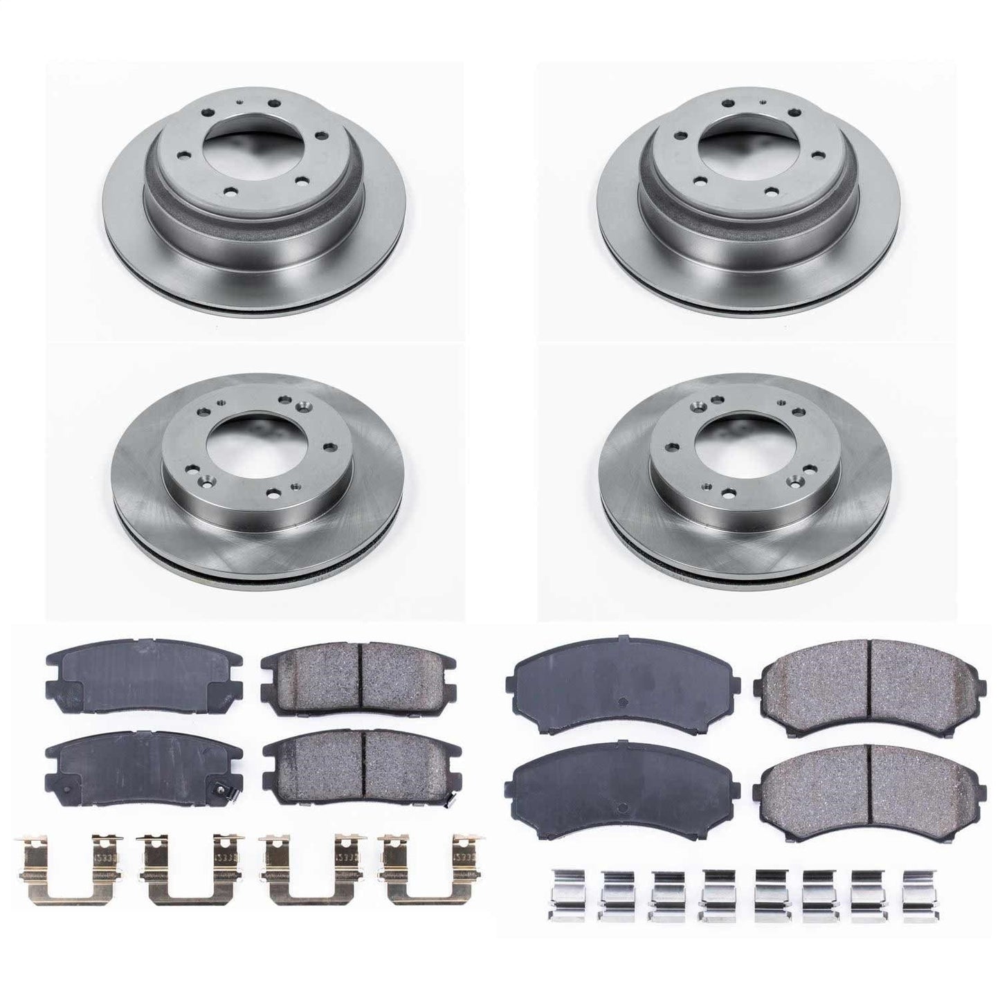 PowerStop 2002 Honda Passport Front & Rear Autospecialty Brake Kit (KOE4311)