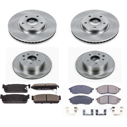 PowerStop 03-04 Infiniti M45 Front & Rear Autospecialty Brake Kit (KOE4313)