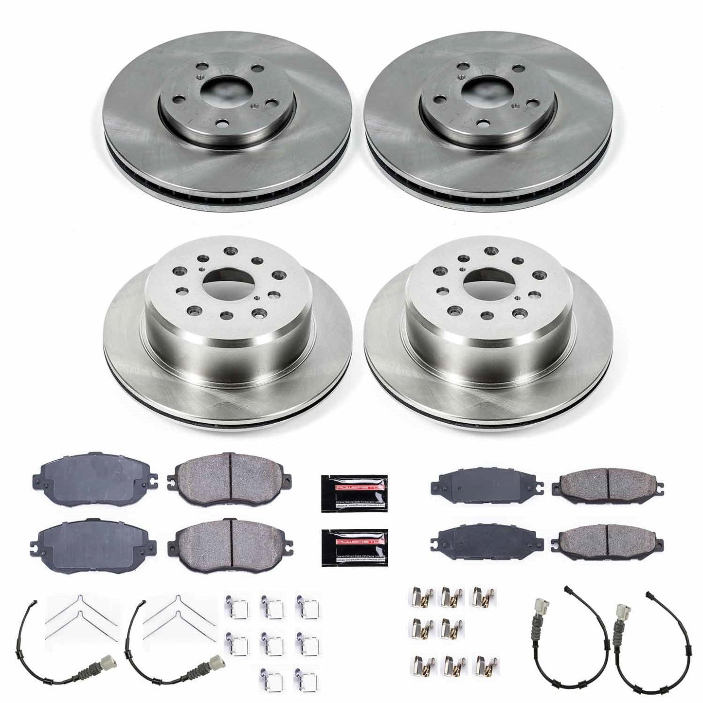 PowerStop 93-94 Lexus LS400 Front & Rear Autospecialty Brake Kit (KOE4335)