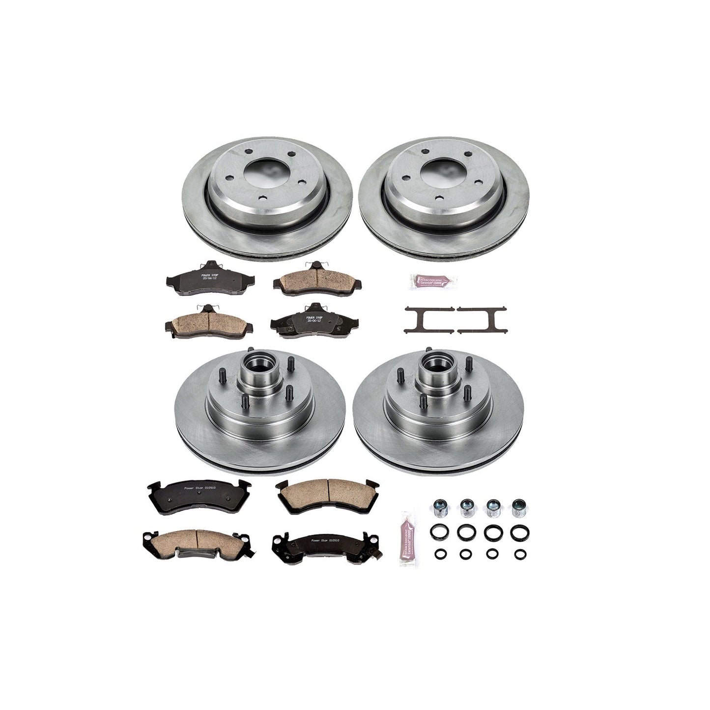 PowerStop 94-96 Chevrolet Impala Front & Rear Autospecialty Brake Kit (KOE4338)