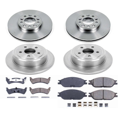 PowerStop 99-03 Ford Windstar Front & Rear Autospecialty Brake Kit (KOE4355)