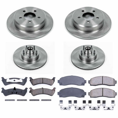 PowerStop 01-02 Ford Explorer Sport Front & Rear Autospecialty Brake Kit (KOE4356)