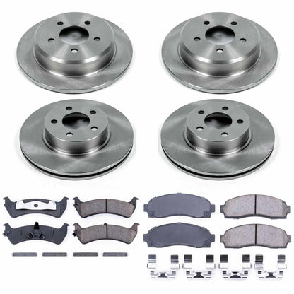 PowerStop 01-02 Ford Explorer Sport Front & Rear Autospecialty Brake Kit (KOE4357)