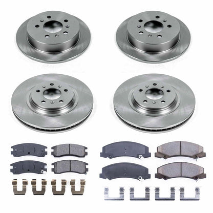 PowerStop 08-09 Buick Allure Front & Rear Autospecialty Brake Kit (KOE4377)