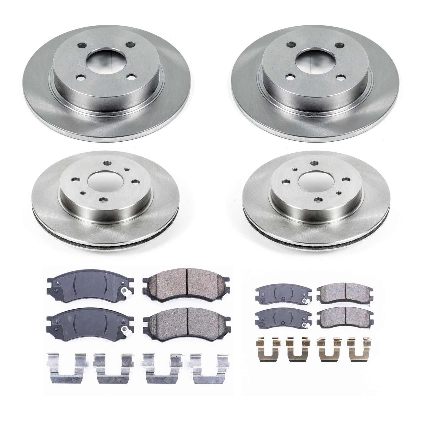 PowerStop 96-98 Saturn SC1 Front & Rear Autospecialty Brake Kit (KOE4378)