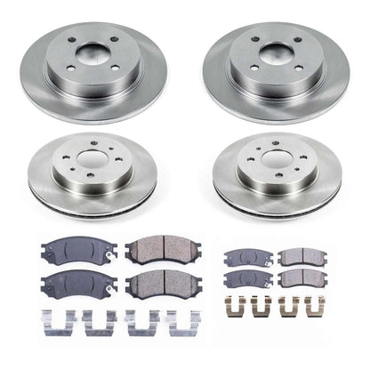 PowerStop 96-98 Saturn SC1 Front & Rear Autospecialty Brake Kit (KOE4378)