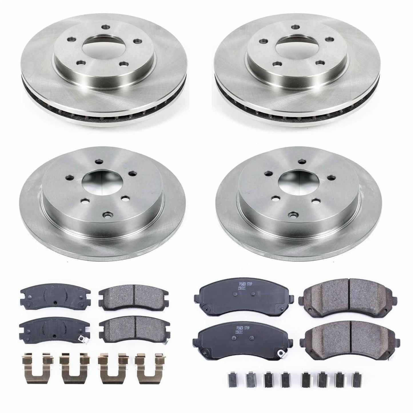 PowerStop 02-07 Buick Rendezvous Front & Rear Autospecialty Brake Kit (KOE4382)