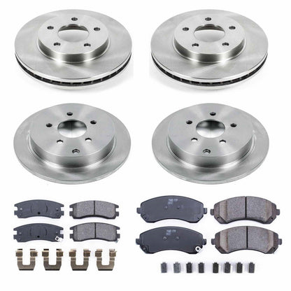 PowerStop 02-07 Buick Rendezvous Front & Rear Autospecialty Brake Kit (KOE4382)