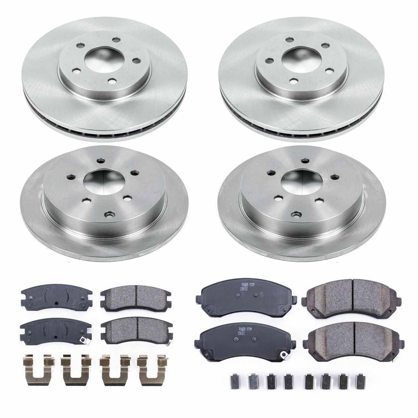 PowerStop 02-06 Buick Rendezvous Front & Rear Autospecialty Brake Kit (KOE4383)