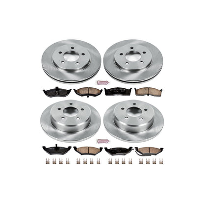 PowerStop 97-99 Chrysler Town & Country Front & Rear Autospecialty Brake Kit (KOE4394)