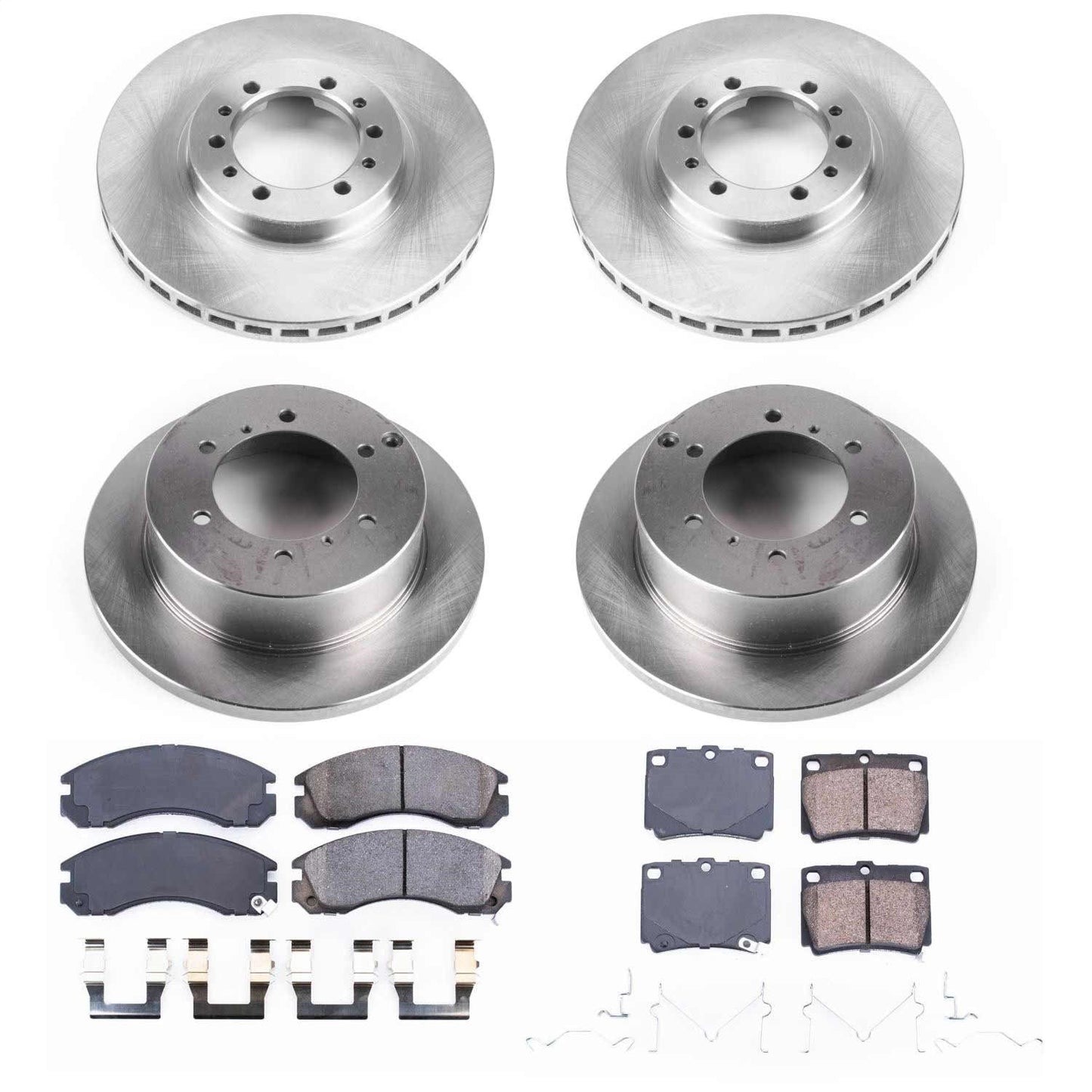 PowerStop 97-04 Mitsubishi Montero Sport Front & Rear Autospecialty Brake Kit (KOE4402)