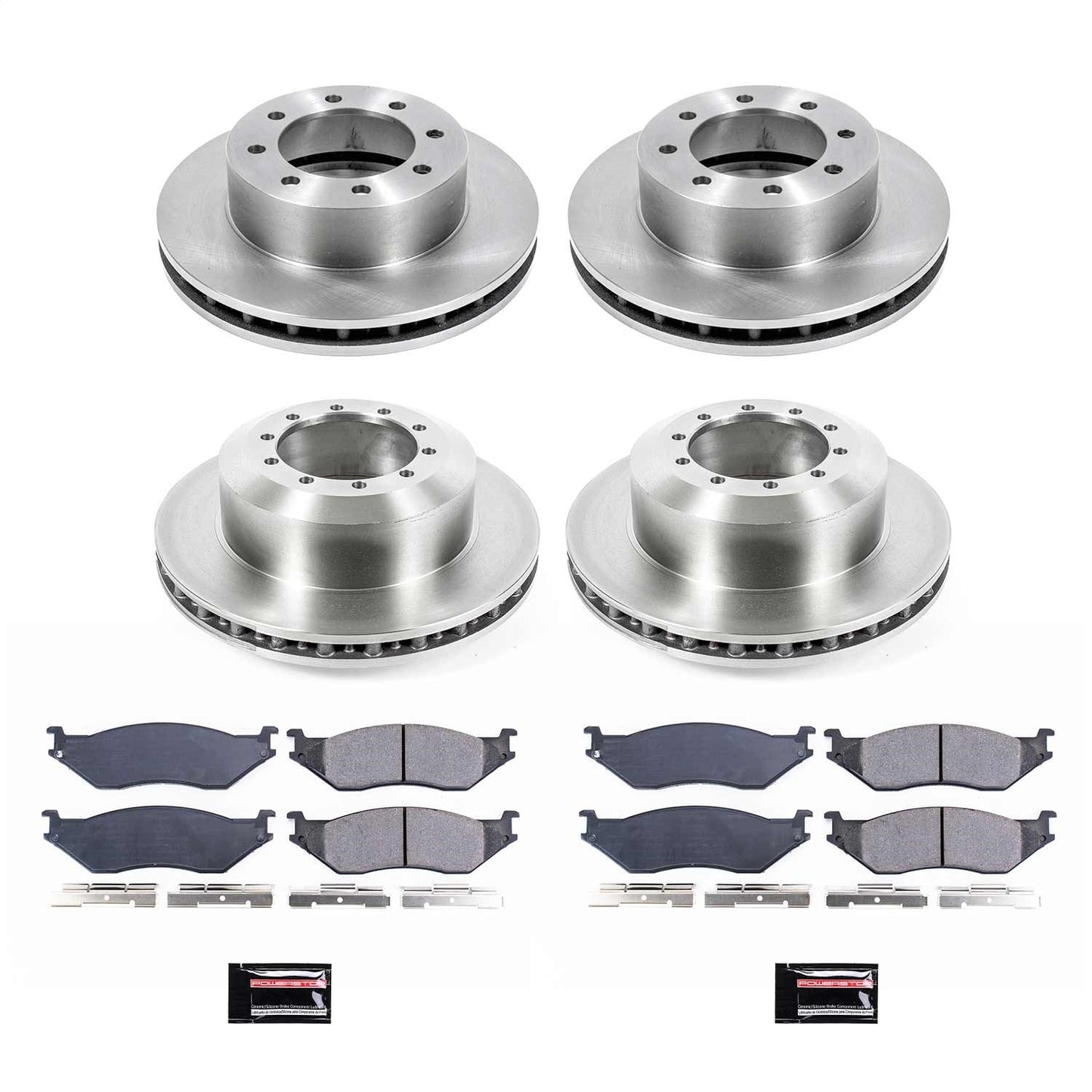 PowerStop 99-04 Ford F-550 Super Duty Front & Rear Autospecialty Brake Kit (KOE4416)