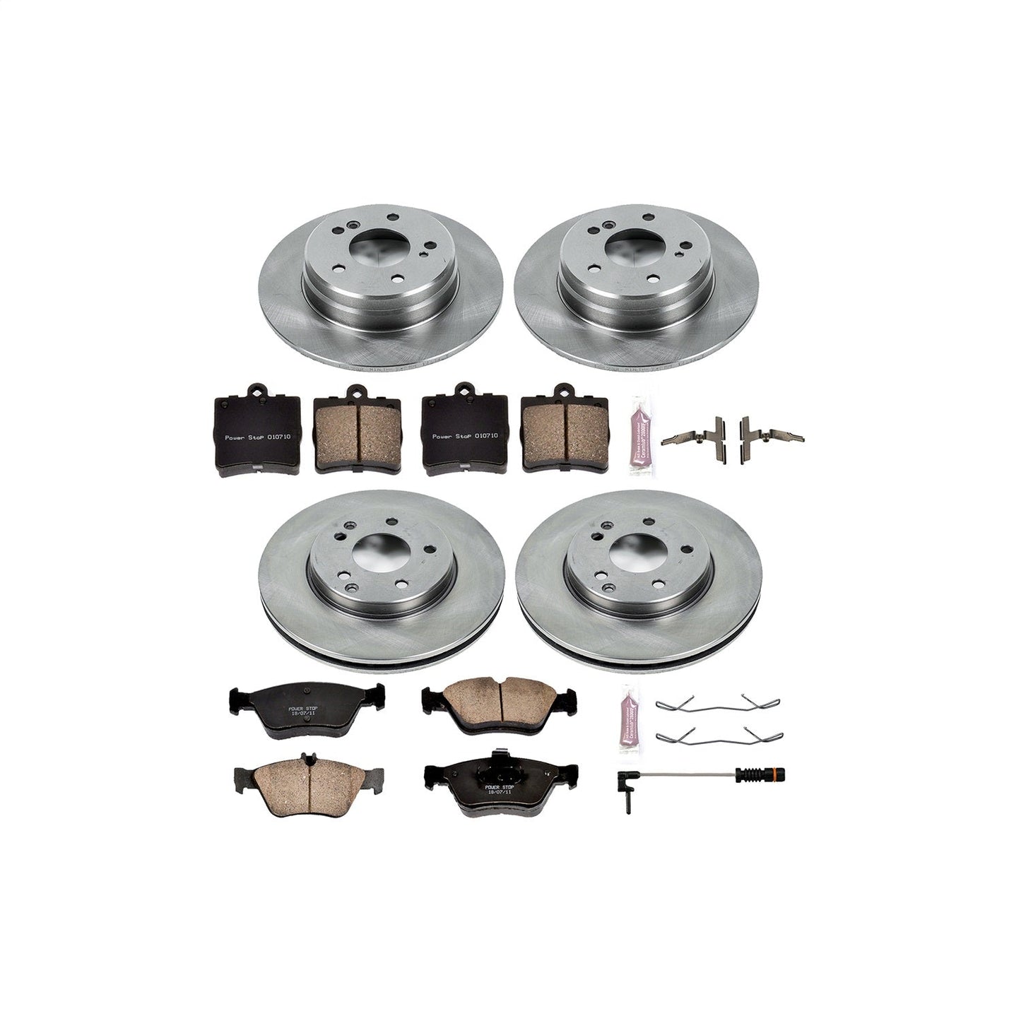 PowerStop 99-00 Mercedes-Benz C230 Front & Rear Autospecialty Brake Kit (KOE4417)
