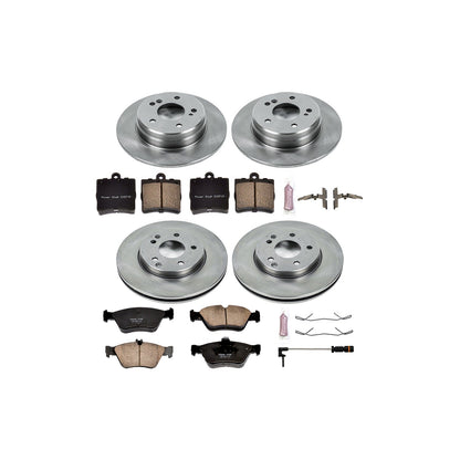 PowerStop 99-00 Mercedes-Benz C230 Front & Rear Autospecialty Brake Kit (KOE4417)