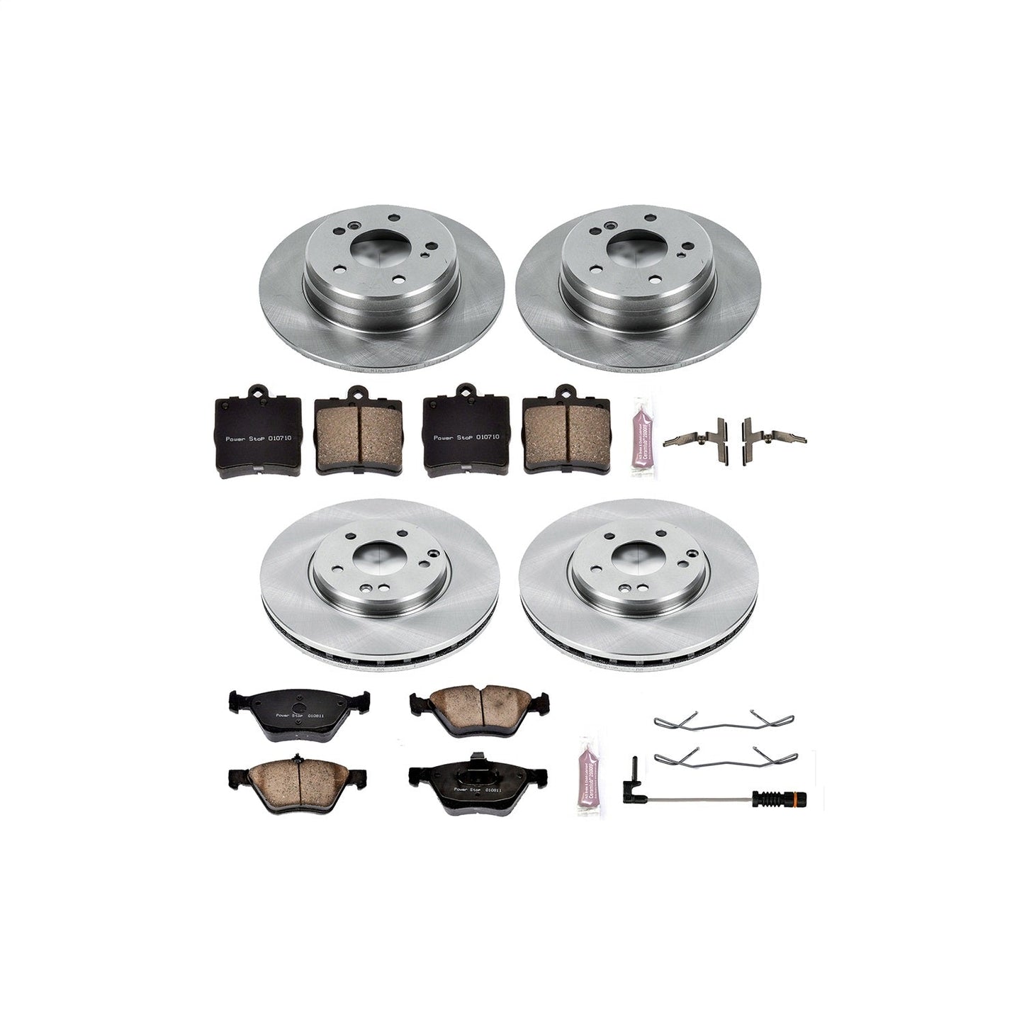 PowerStop 01-04 Mercedes-Benz SLK320 Front & Rear Autospecialty Brake Kit (KOE4420)