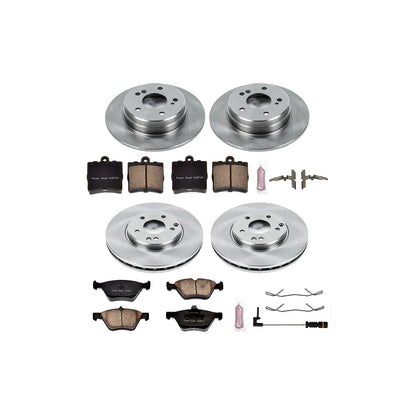 PowerStop 01-04 Mercedes-Benz SLK320 Front & Rear Autospecialty Brake Kit (KOE4420)
