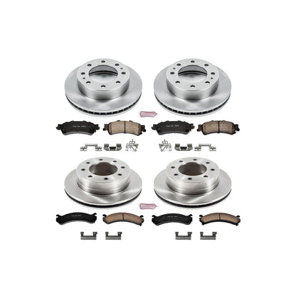 PowerStop 2003 Chevrolet Silverado 1500 HD Front & Rear Autospecialty Brake Kit (KOE4426)